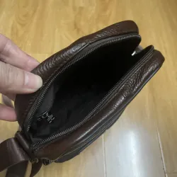 Túi nữ 15x20x5 da thật 2hand 1002012