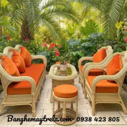 Sofa mây tự nhiên lưới mắt cáo giá rẻ 795934