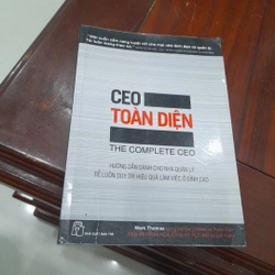 CEO TOÀN DIỆN, cẩm nang tuyệt vời cho nhà lãnh đạo và quản lý