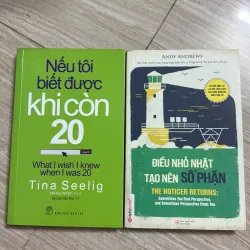 Nếu tôi biết được khi còn 20 + Điều nhỏ nhặt tạo nên số phận