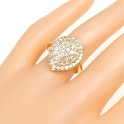 Nhẫn kim cương K18YG 1.30CT 671029