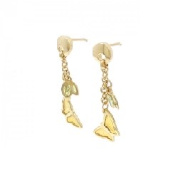 Bông tai nhựa bướm 750YG/K18YG - Hàng hiệu Authentic 870737