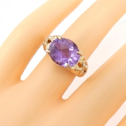 K18PG Nhẫn Amethyst - Hàng hiệu Chính hãng 849244