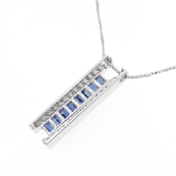 K18WG Sapphire Necklace 0.60CT - Hàng hiệu Authentic 857121