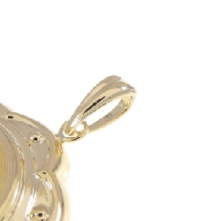 K18YG(枠) Đồng xu Mặt dây chuyền - Hàng hiệu Chính hãng 862185