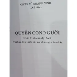 Quyền Con Người - GS.TS. Võ Khánh Vinh chủ biên