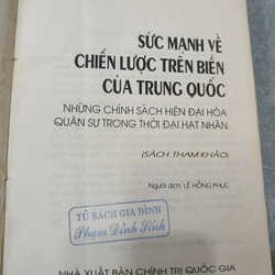 SỨC MẠNH VỀ CHIẾN LƯỢC TRÊN BIỂN CỦA TRUNG QUỐC 547368