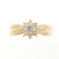 Nhẫn kim cương K18YG 0.20CT 667816