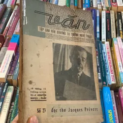  TẬP SAN VĂN - SỐ 23 - ĐỌC THƠ JACQUES PRÉVERT