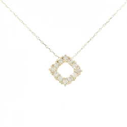 Dây chuyền kim cương K18YG 0.20CT - Hàng hiệu Chính hãng