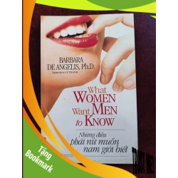 (TẶNG BOOKMARK) Những điều phái nữ muốn nam giới biết mới 90%RBK01/03