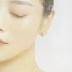 K10YG Bông tai kim cương hoa 0.04CT - Hàng hiệu Chính hãng 876866