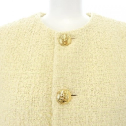 Celine CELINE Áo khoác không cổ 2V34O764L - Hàng hiệu Chính hãng 822509