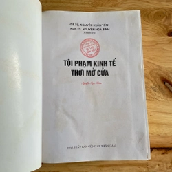 II Tựa sách: Tội Phạm Kinh Tế Thời Mở Cửa - 2003 478801