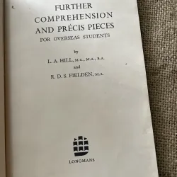 Further Comprehension and Précis Pieces for Overseas Students 796210