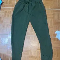 Quần vải đũi nhật kiểu xanh bộ đội 92cm 