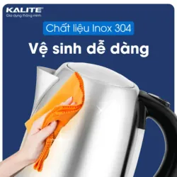 Ấm đun siêu tốc KALITE KL-301 dung tích 1,7 lít