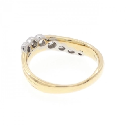 Nhẫn kim cương K18YG/PT900 0.50CT 668867