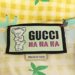 Gucci GUCCI HAHAHA 718033 ZAK3N Áo sơ mi ngắn tay - Hàng hiệu Chính hãng 885200