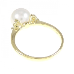 Nhẫn ngọc trai Akoya K18YG 8.9mm 672776