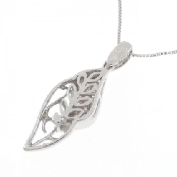 K18WG Lá Cây Dây Chuyền Kim Cương 0.25CT - Hàng hiệu Chính hãng 860959