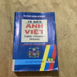 TỪ ĐIỂN ANH - VIỆT ENGLISH- VIETNAMESE DICTIONARY 