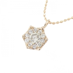 K18PG/750PG Dây chuyền kim cương 0.31CT - Hàng hiệu Authentic 862563