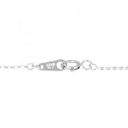 K18WG Solitaire Dây chuyền kim cương 0.08CT - Hàng hiệu Chính hãng 862273