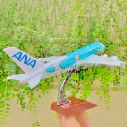 [Hàng mới nguyên hộp] Máy Bay Airbus A380 ANA  "Flying Honu" Tỷ Lệ 1:400 tặng kèm đế  8212