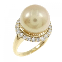 Nhẫn ngọc trai trắng K18YG