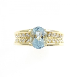 Nhẫn Aquamarine K18YG 1.01CT - Hàng hiệu Chính hãng 850567