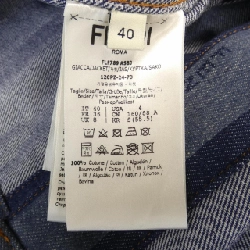 FENDI Áo khoác denim - Hàng hiệu Authentic 897218