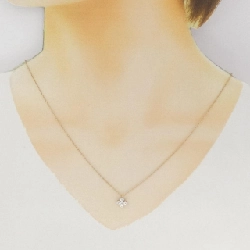 K18PG Dây chuyền kim cương 0.30CT - Hàng hiệu Chính hãng 863002