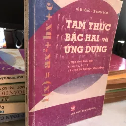 Tqm thức bậc hai và ứng dụng - Lê Sĩ Đồng - Lê Minh Tâm