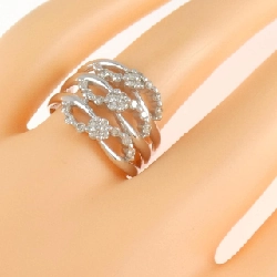 Nhẫn kim cương K18WG 0.50CT 668324