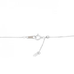 K18WG Mặt dây chuyền opal đen 6.41CT - Hàng hiệu Authentic 858724