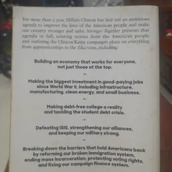 Hillary Clinton, Tim Kaine - STRONGER TOGETHER 591693