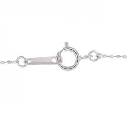 K10WG Heart × Cross Diamond Necklace 0.04CT - Hàng hiệu Authentic 865409