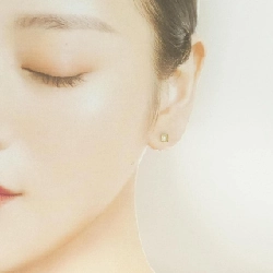 K18YG Bông tai kim cương 0.10CT - Hàng hiệu Chính hãng 869165