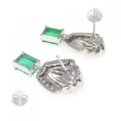 K18WG Bông tai Ngọc lục bảo 1.88CT - Hàng hiệu Chính hãng 868409