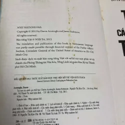 Tại Sao Các Quốc Gia Thất Bại - Daron Acemoglu, James A. Robinson (Bản In Lần Đầu) 1008595