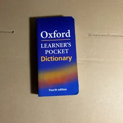 Oxford Learner's Pocket Dictionary