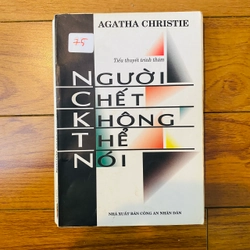 Người chết không thể nói - Agatha Christie- bìa mềm- 2000 #TAKE 208638