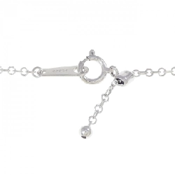 Dây chuyền kim cương hình cỏ ba lá × trái tim PT900/PT850 0.20CT - Hàng hiệu Authentic 860385