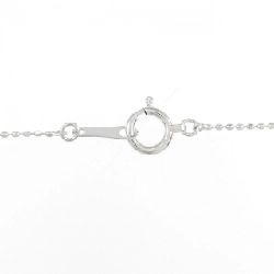 K18WG Dây chuyền kim cương chéo 0.06CT - Hàng hiệu Chính hãng 861834