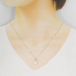 K18YG Hoa Kim Cương Dây Chuyền 1.04CT - Hàng hiệu Chính hãng 858619