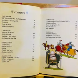 [Sách tiếng Anh 2hand] Like new 90% The Usborne Official Knight’s Handbook 592588