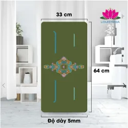 Thảm Mini Tập Yoga Thương Hiệu Nổi Tiếng Louis Yoga