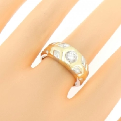 Nhẫn kim cương K18YG/PT900 0.556CT - Hàng hiệu Authentic 848740