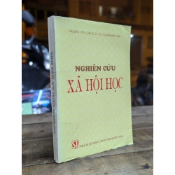 Nghiên cứu xã hội học - Pts. Chung Á & Pts. Nguyễn Đình Tấn (Chủ biên)